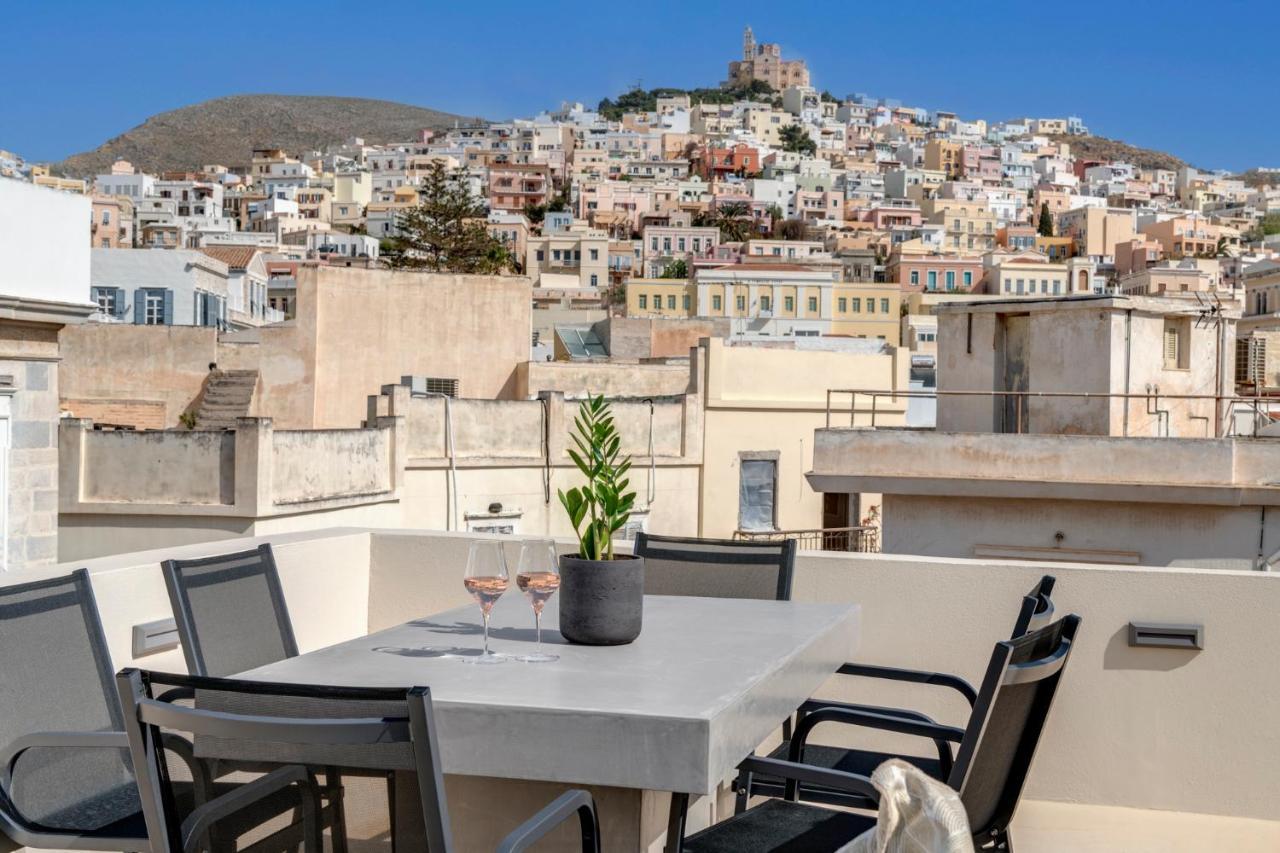 The Heart Of Syra - Your Home In Ermoupolis Luaran gambar