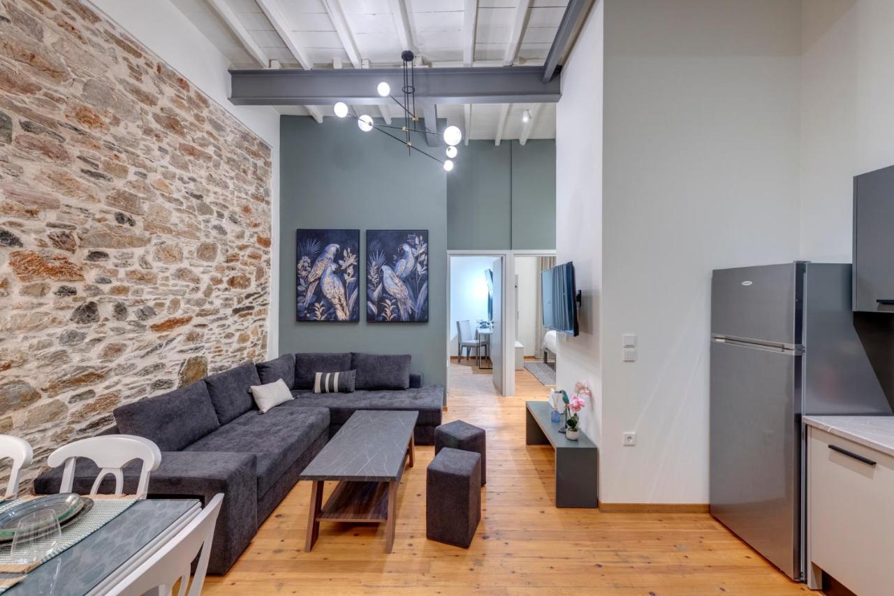 The Heart Of Syra - Your Home In Ermoupolis Luaran gambar